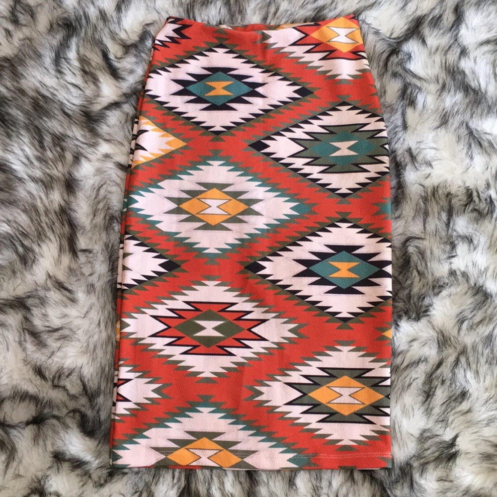 Colorful Pencil Skirt